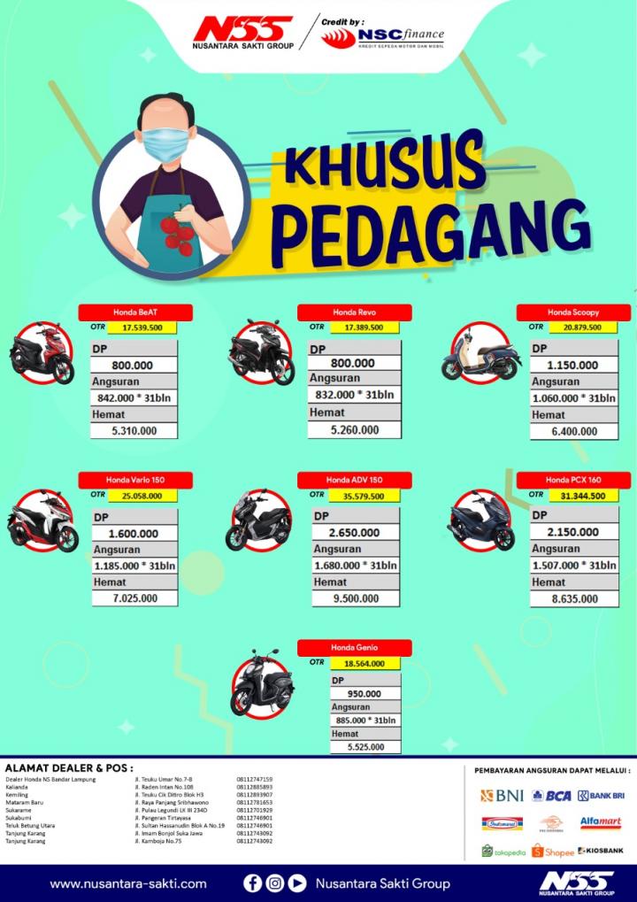 Punya Usaha Dagang? Mau Promo Motor? Yuk ke NSS Kedaton